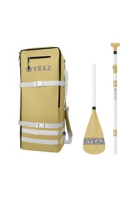 YEAZ - Rucksack und Paddel LE CLUB KIT - gelb