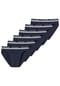 uncover by SCHIESSER Herren Slip 6er Pack - Rio Slip, Serie "Uncover", Logobund Bild 1
