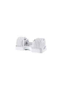BYZOOM FITNESS - Pure Series - verstellbare Kurzhantel 25 kg - Weiss