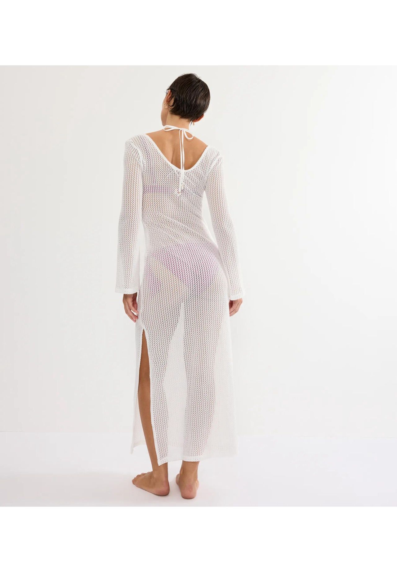 Triumph Strandkleid, Langarm, FüR Damen, Weiß, 38