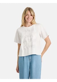 LIEBLINGSSTÜCK - Damen T-Shirt aus Baumwolle CleoL - 110-offwhite