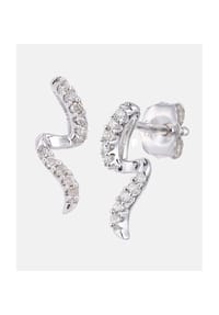Diamant L'eternel - Ohrringe, mit 0.07 ct Diamant, 375 Weißgold - white gold