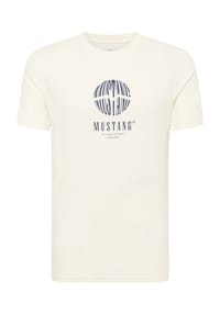 MUSTANG® - T-Shirt "Austin", Rundhals, für Herren - 2013 WHISPER WHIT