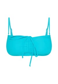 MANGUUN - Bandeau-Bikini Solid Basic Fabric Ariana, verstellbar, für Damen - E001 BLACK