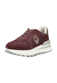 LIU·JO - Veloursleder/Mesh Sneaker - Rot