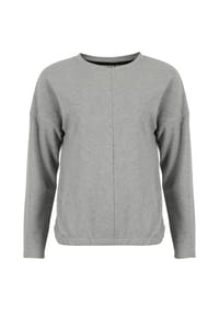 ROADSIGN® australia - Damen Langarmshirt Nature Spirit Pullover für einen bequemen Casual-Look - grau