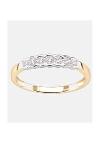 VANLERÉ - Eternity Ring, mit Zirkonia, 375 Gelbgold - gold