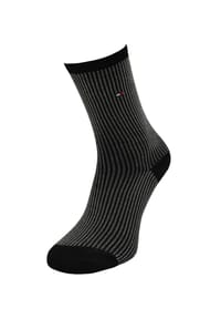 TOMMY HILFIGER - Socken, Ripp-Optik, für Damen - 001  BLACK