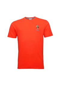 U.S. POLO ASSN. - T-Shirt Kurzarmshirt bunter Poloreiter - blau