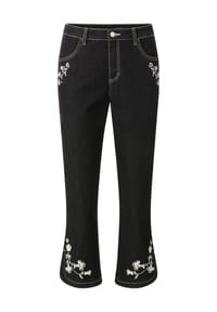 Sieh an! - 7/8-Jeans - black-denim
