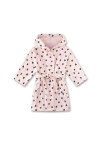 Sanetta - Bademantel Herz, Knopfverschluss, für Kinder - 38134 ROSA