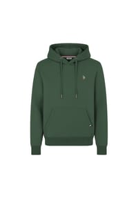 U.S. POLO ASSN. - Herren Hoodie - Fleece Puffy, Kapuze, Baumwoll-Mix - Dunkelblau