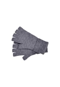 SEEBERGER - Fingerhandschuhe, Rippbündchen, für Damen - 10 BLACK
