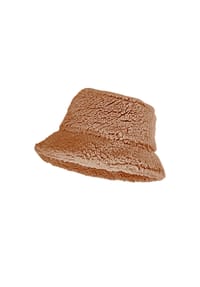CAPO - Fischerhut, Teddyfell, Futter - aqua