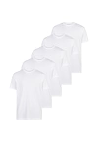 Redmond - T-Shirt 5er Pack Basic - Beige