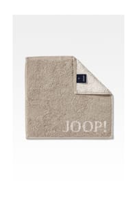 JOOP! CLASSIC DOUBLEFACE Seifentuch 30x30 cm, Sand - JOOP! CLASSIC DOUBLEFACE - Anthrazit