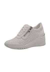 MARCO TOZZI® - Leder/Synthetik Sneaker - Weiß