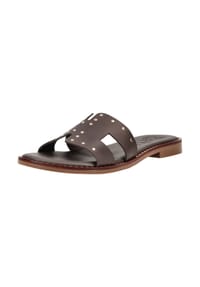 Oh! my Sandals® - Leder Pantoletten - Marone