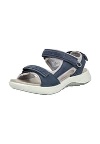 legero - Nubukleder/Textil Sandalen - Blau