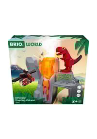 BRIO® - World - Dinosaurier-Vulkan mit Ausbruchsfunktion - 
