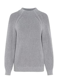 TOM TAILOR - Strickpullover, Rippbündchen, für Damen - 36333 BLACKBERRY