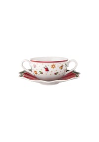 Villeroy & Boch Suppentasse mit Untertasse Toy's Delight 250 ml 2er Set bunt - TOY'S DELIGHT - bunt