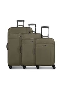 CHECK.IN® Sevilla 2.0 - Sevilla 2.0 4 Rollen Kofferset 3-teilig - olive