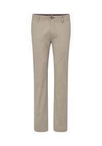 redpoint - Moderne Regular Chinohose mit elastischem Bund ODESSA - beige