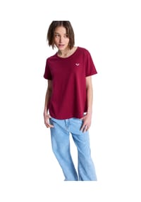 ROXY - T-Shirt Oceanwave Regular Emby Rhododendron - rot