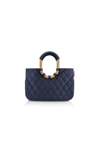 reisenthel® - loopshopper M / Shopper 40 cm (teddy sand) - frame rhombus midnight gold