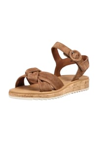 paul green - Leder Sandalen - Nut