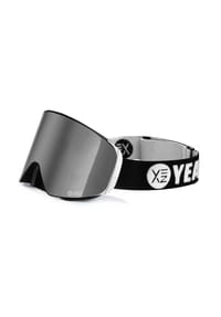 YEAZ - Magnet-Ski-Snowboardbrille silber verspiegelt/silber APEX - silber