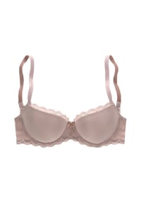 LASCANA - Evita Schalen-BH, Spitze, Schleife, für Damen - 4224 WHITE
