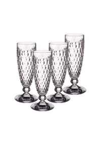Villeroy & Boch Sektgläser Boston 120 ml 4er Set transparent - BOSTON - transparent