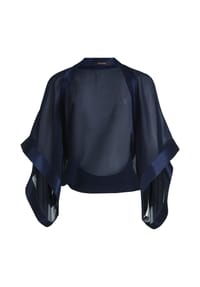 Vera Mont - Chiffonstola mit 3/4 Arm - Dark Emerald