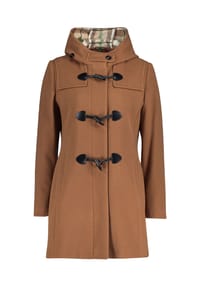 GIL BRET - Dufflecoat mit Kapuze - Classic Nougat