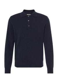 GALERIA - Cashmere Pullover, Polokragen, für Herren - 3 ANTHRA 75675