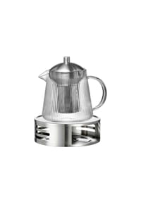 RitzenhoffAndBreker Teekanne mit Sieb & Stövchen Jive 800 ml transparent - JIVE - transparent