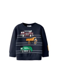 name it® - Pullover JORGE TONKA Sweatshirt - blau