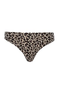 CHANTELLE - SoftStretch Tanga-Slip, Animal-Print, für Damen - 0OZ LEOPARD NUDE