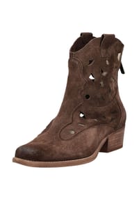 Felmini - Veloursleder Stiefelette - Espresso