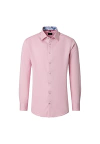 Venti - Herren Businesshemd uni Comfort Fit - Rot