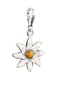 Nenalina Charm Edelweiß Silber-Anhänger Tracht 925 Silber Bild 2