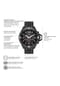 SPEARS & WALKER Herren Armband-Uhr Varus II schwarz Edelstahl schwarz Bild 2
