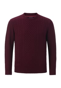 JAN VANDERSTORM - Pullover BJORNSTROM - dunkelrot