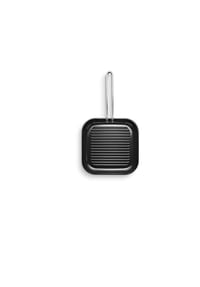 eva solo - Professional Grillpfanne, Induktionsgeeignet, Aluminium, Edelstahl, Keramik Beschichtung, Black, 28 cm - Black