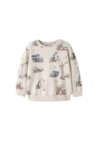 name it® - Pullover NELSON Sweatshirt - cremeweiß