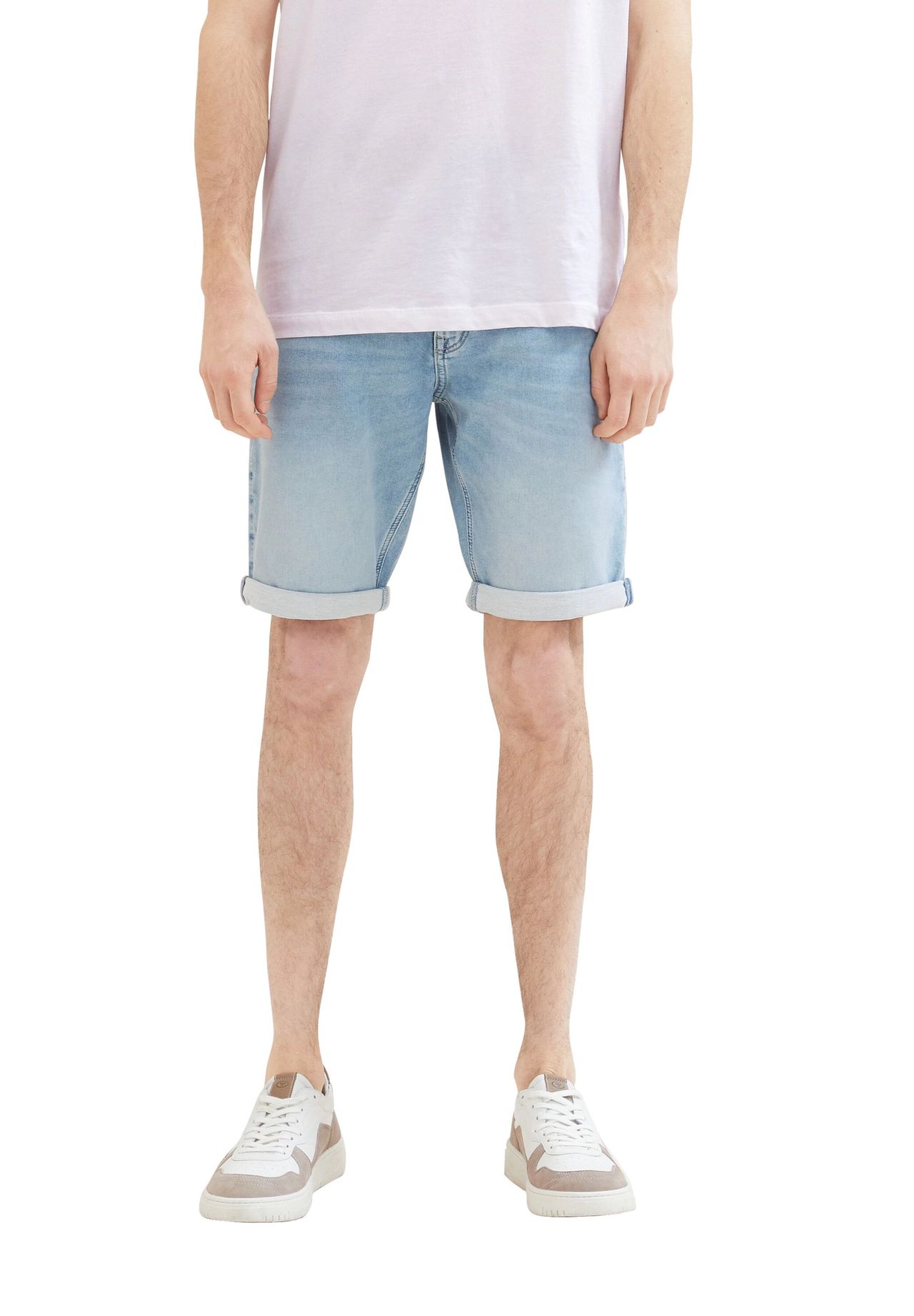 TOM TAILOR Josh Jeans-Bermudas, Regular Slim, für Herren | GALERIA
