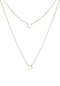 elli. Halskette Layering Doppelkette Kreis 925 Sterling Silber Bild 2