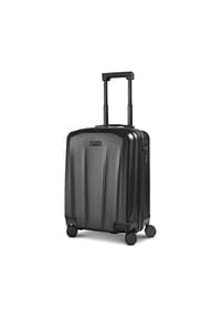 POLICE New York - New York 4 Rollen Kabinentrolley S 54 cm mit Dehnfalte - black